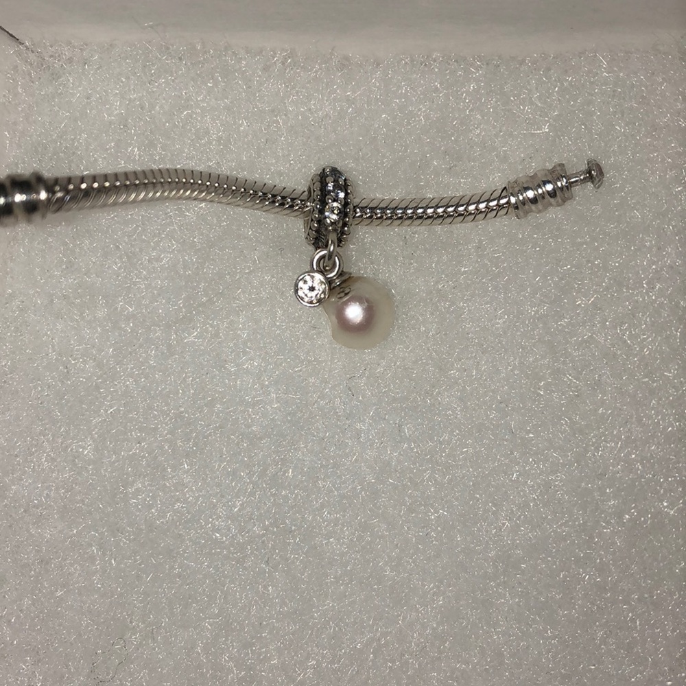 Pandora Dangle Pearl Charm